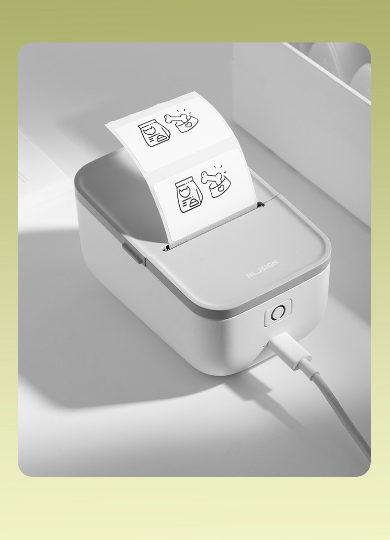 Delinuo Sai Q5 Label Printer Handheld Portable Bluetooth Thermal Commercial Memo Name Sticker Small Label Machine