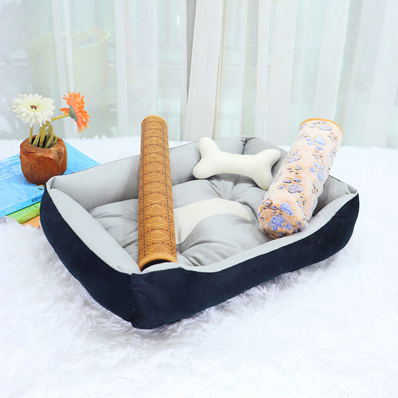 Doghouse Four Seasons Universal Cat Cushion Summer Teddy маленькая собака большая собака золотисто -ретривер