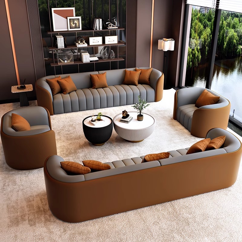 Комплект мягкой мебели для офиса и салонов красоты Qiao Yiqiao Furniture в скандинавском стиле