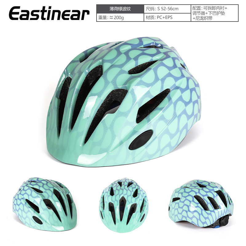 Cartoon children's bicycle helmet sports roller skating ice skating safety skateboard balance bike riding children's helmet cross-border