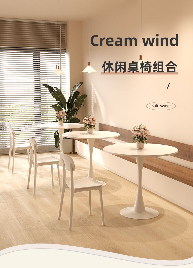 Круглый обеденный стол Тюльпан Hengsheng Furniture