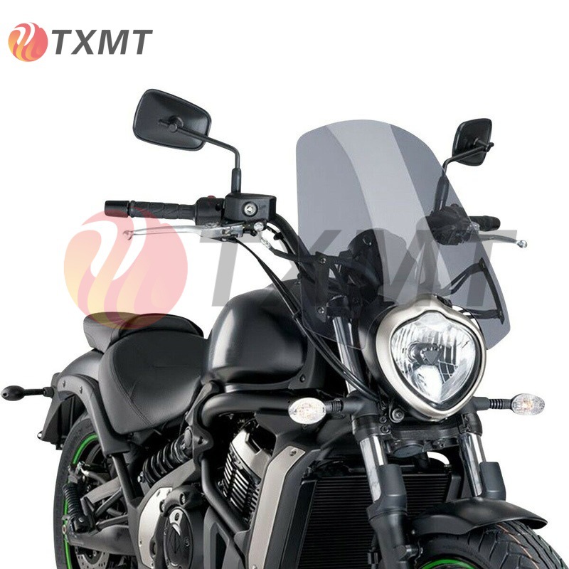 Подходит для модифицированного автомобиля Kawasaki Vulcan Vulcan S 650 и усиленного лобового стекла.