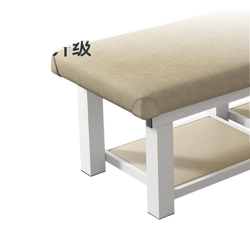 Beauty Bed, Beauty Salon Special Traditional Chinese Medicine Massage Bed, Home Massage Bed, Therapy Bed with Hole Pattern Embroidery Body Picking Ear Bed