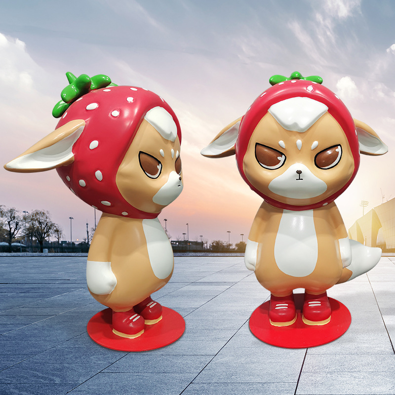 Индивидуальные открытые крупномасштабные IP-интернет-знаменитость Doll Mall Mall Maskot Mascot