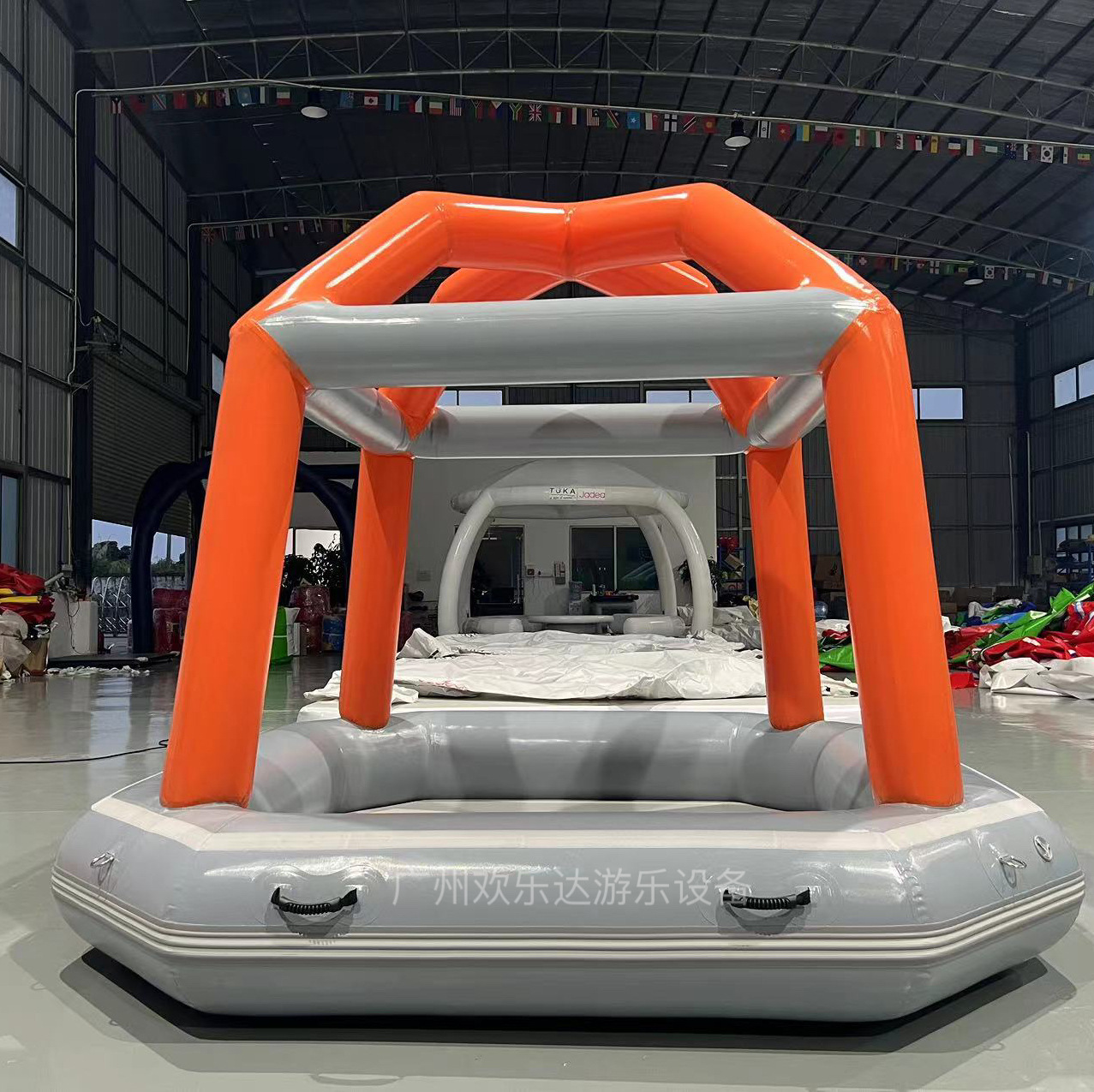 Надувная палатка Joyful Da HLD207 из ПВХ для кемпинга и рыбалки