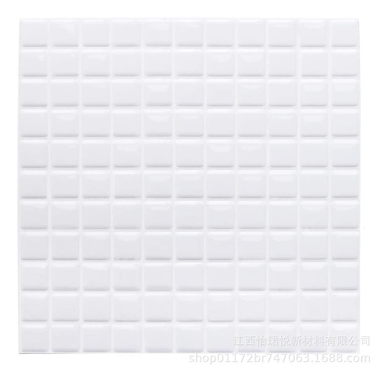 3D ceramic tile crystal wall sticker self-adhesive DIY mosaic home decoration kitchen oil proof bathroom waterproof three-dimensional