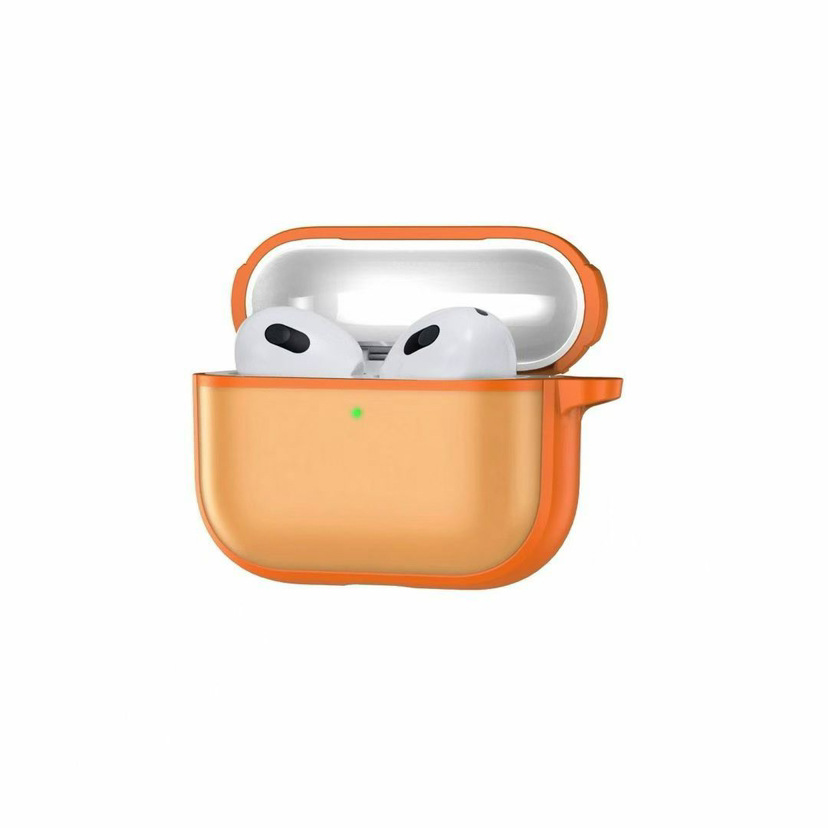 适用Airpods 4代肤感磨砂蓝牙耳机保护套airPodsPro3代防摔耳机壳