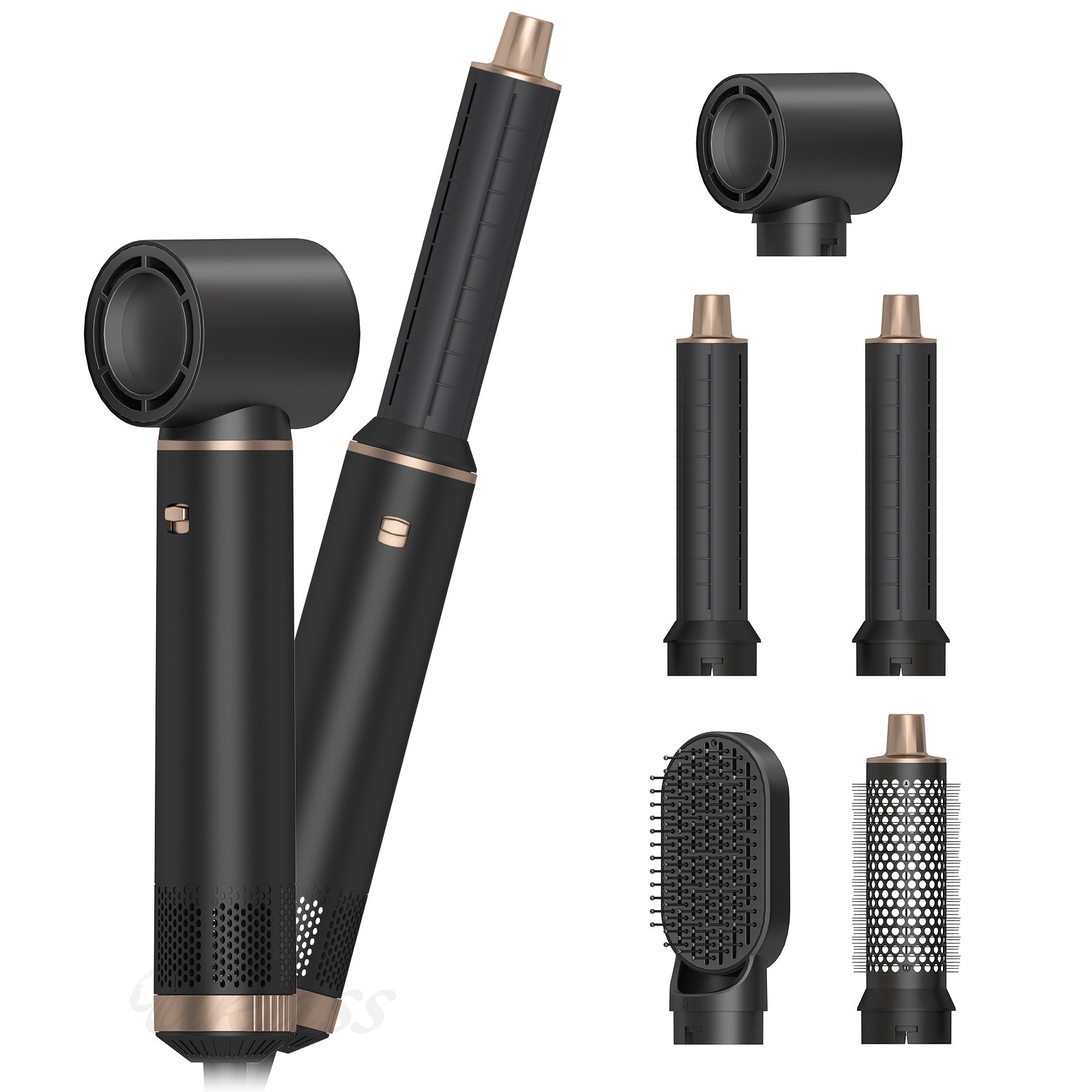 Горячая продажа Amazon Five-One Hot Air Check Home Home-Roll Blowing Wair Srucker не поддерживает домашние продажи и самоуправление