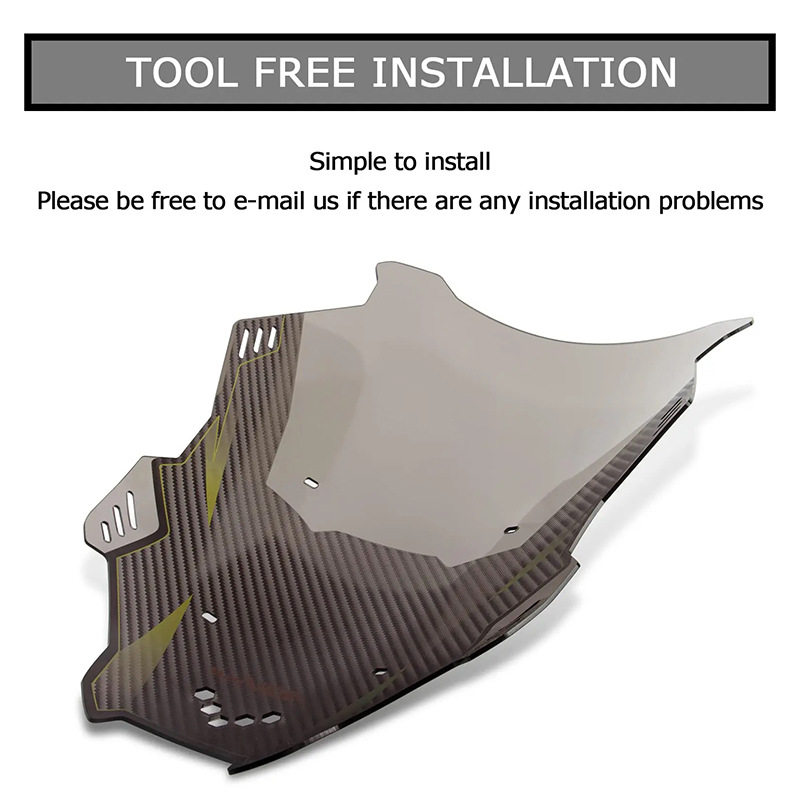 Применимо к модификации Honda Adv150, специальное переднее ветровое стекло ADV160 Diversion Cover Windshield плюс высокие самолеты
