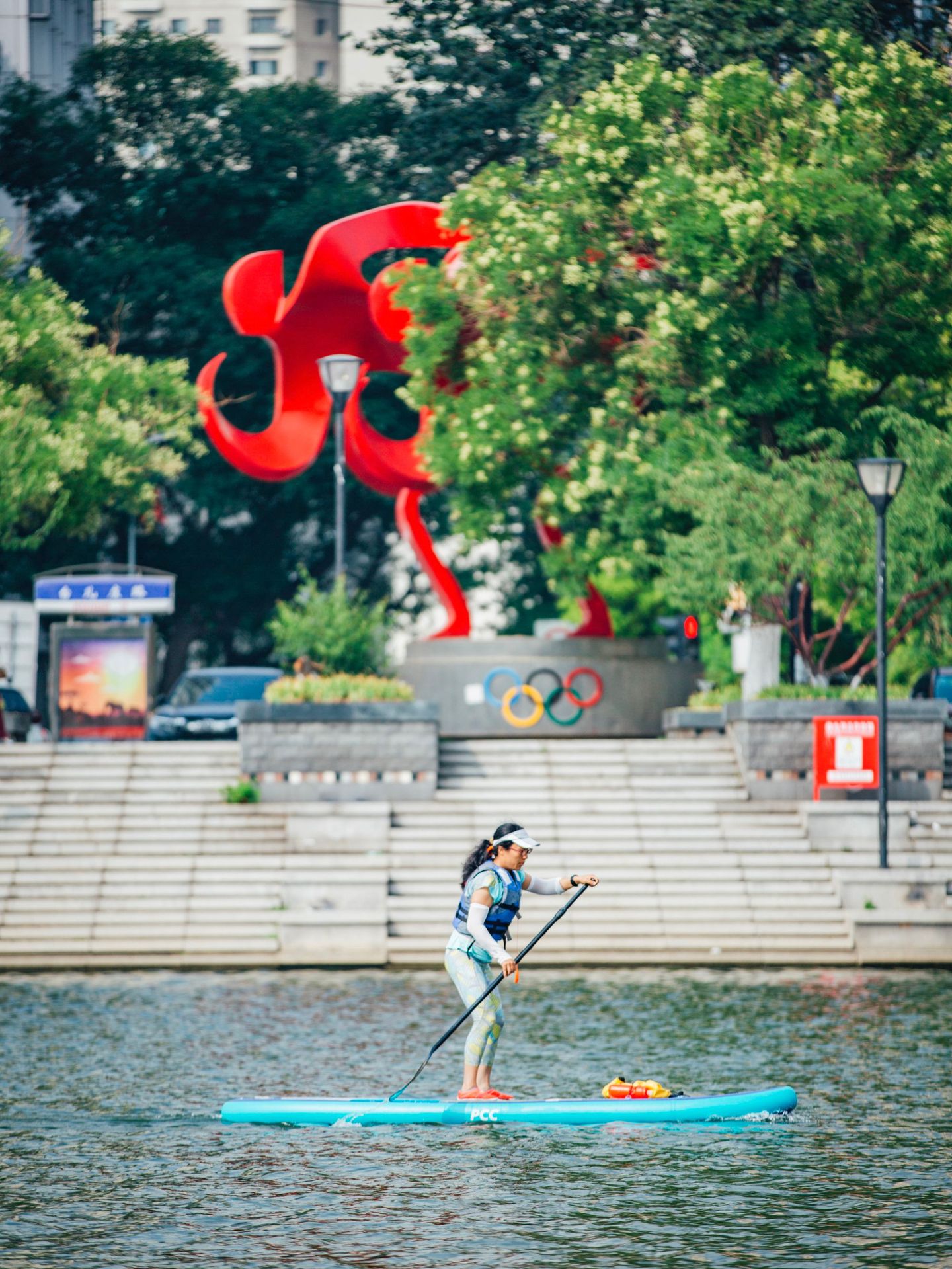 YHW-SURF Water Sup Paddleboard Inflatable Paddleboard Spot Yacht Straight Cross border Surfboard Ocean
