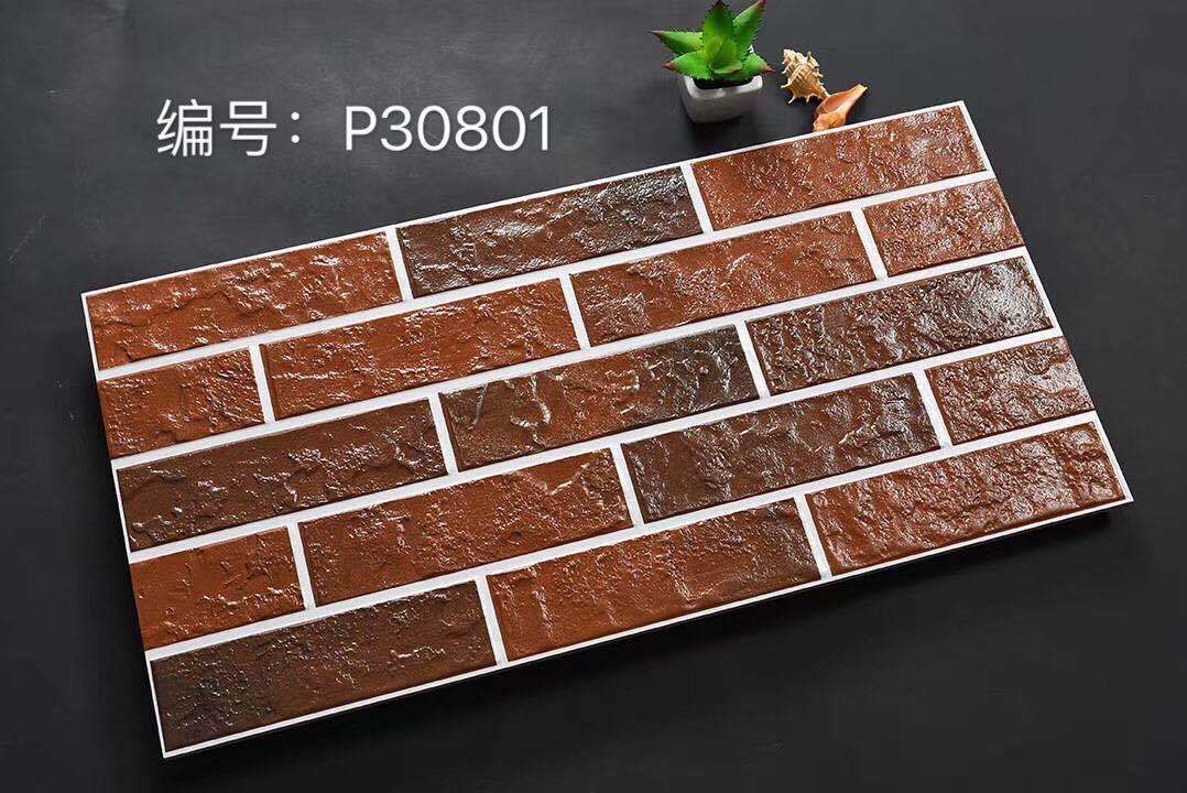 Античный кирпич 300x600, имитация культурного камня, наружная стена, кирпич, кирпичная вилла в стиле ретро, самодельный дом, стена во дворе, наружная стеновая плитка