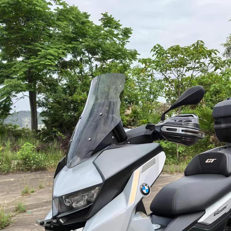 Подходит для 25 новых BMW C400GT, специальная модификация лобового стекла и усиление лобового стекла, оригинальное оригинальное стекло, прямо вверх.