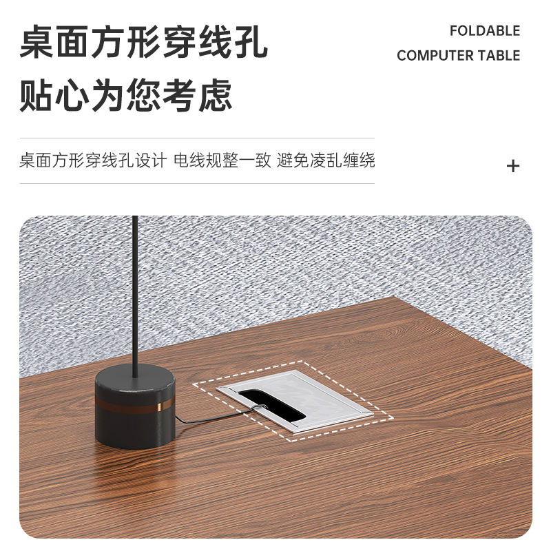 Office desk, desktop, home, simple computer, desk and chair combination, office, single person, simple writing desk, large desk, desk