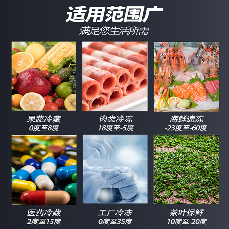 冷库全套设备家用220v果蔬保鲜冷藏肉类冷冻海鲜速冻库冷藏柜