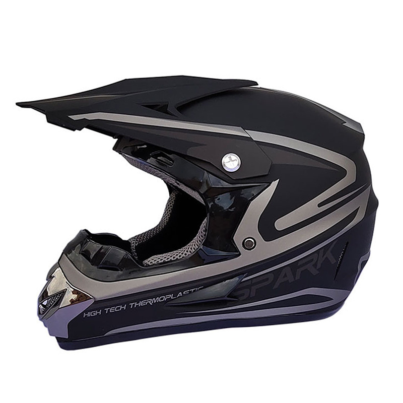 Car, motorcycle, rally off-road helmet, mountain bike, racing car, downhill full helmet, men's and women's all season summer gift three piece set