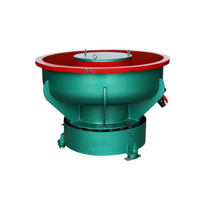 Vibration grinding machine, industrial polishing machine manufacturer, metal rust removal, chamfering, deburring, automatic discharge and finishing machine