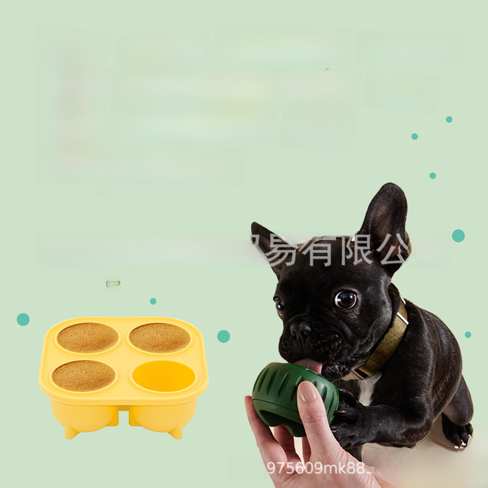 Woof Cross -Bordder New Woof щенка может заполнить игрушки для собак легко чистить натуральный резин.