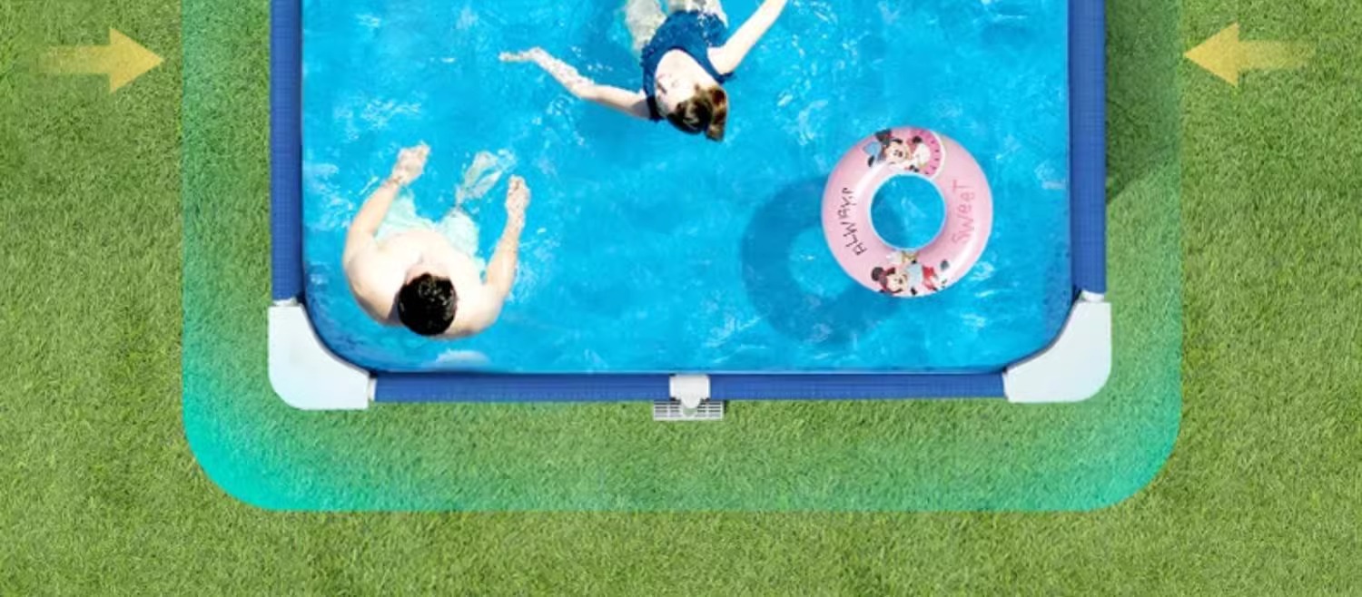 Bestway Bracket Swimming Pool Home Children's Non Inflatable Swimming Pool Home Folding Fish Pool Outdoor Pool Bracket