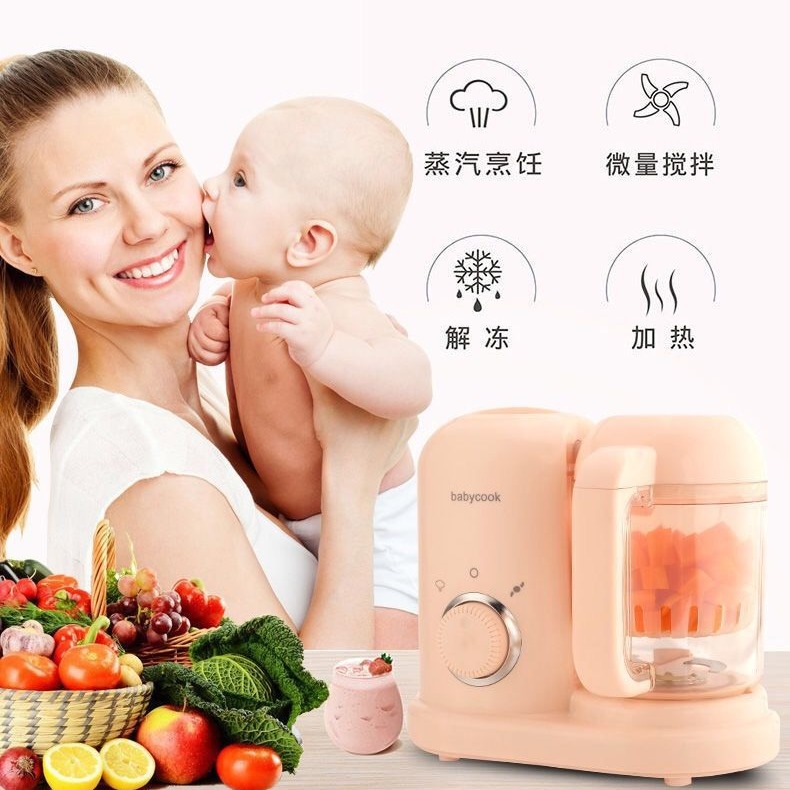 Многофункциональный блендер-пароварка для детского питания babycook