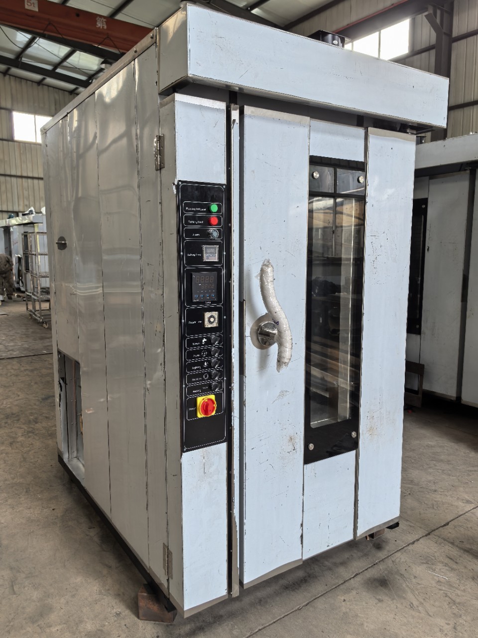 Chengruo brand 32 plate hot air rotary stove, toast baking oven, food processing industry oven