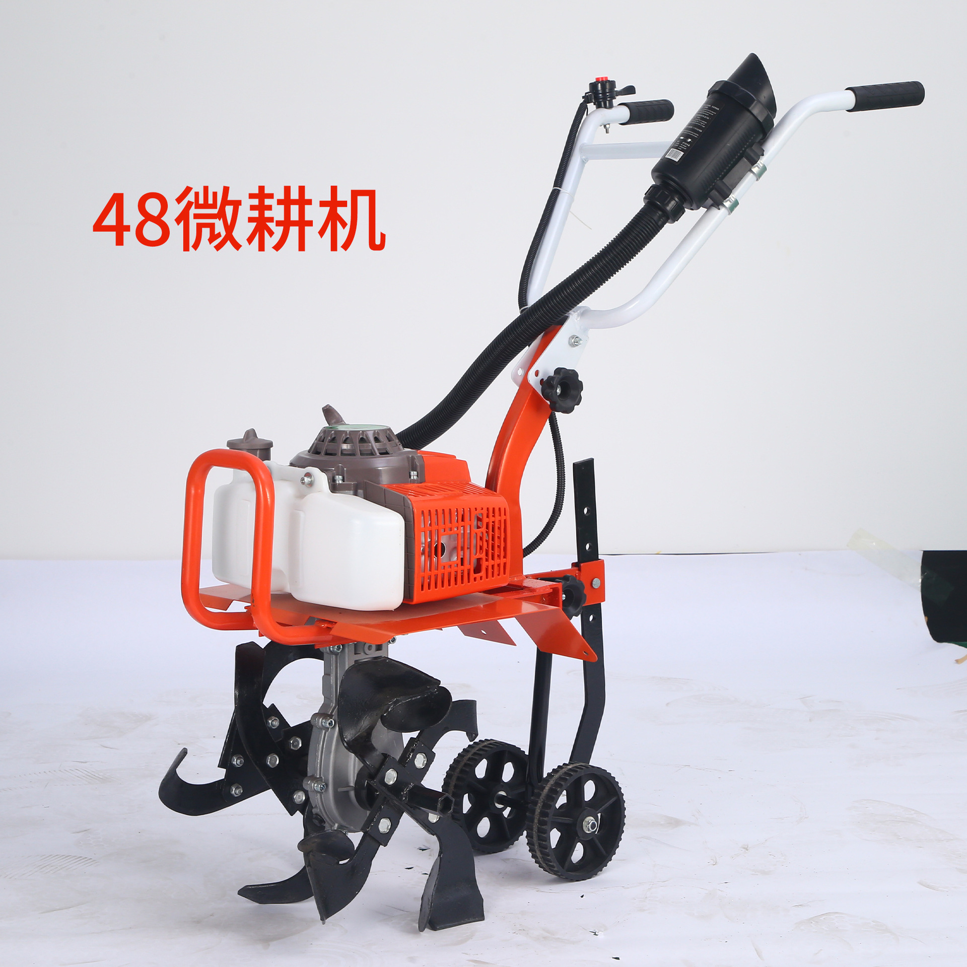 Spot gasoline micro tiller, agricultural rotary tiller, soil loosening machine, tillage machine, trenching machine, gasoline lawn mower, weeding machine, home