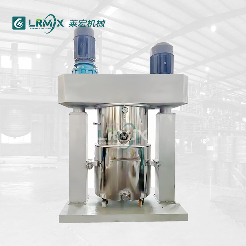 Double planetary mixer, lithium battery adhesive, vacuum defoaming, high viscosity industrial large-scale planetary power mixer