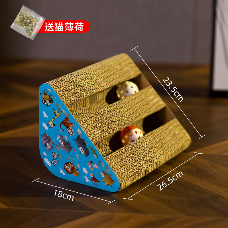 Когтеточка для кошек YICHONG YC-024 из гофрированного картона