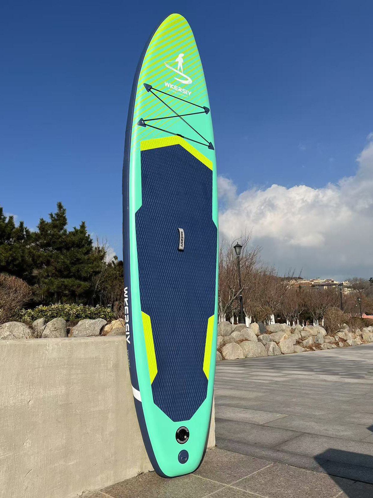 New Paddle One Piece Replacement Inflatable Surfboard Cross border Paddle Sup Board SAPBOARD Paddle Boat Surfboard