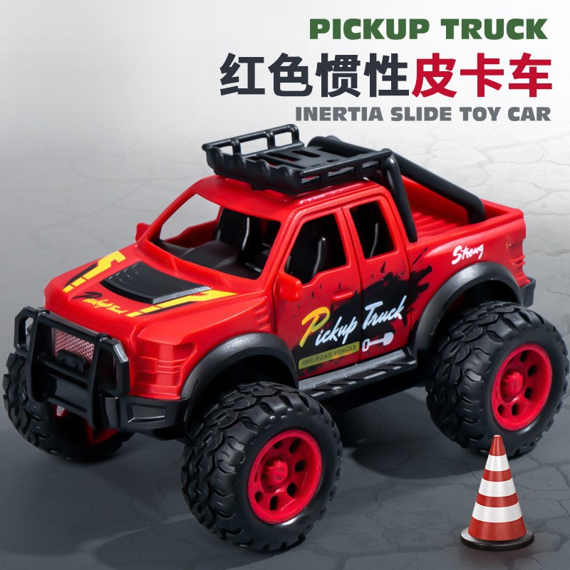 Boy toy 3-6 years old, car simulation, inertia armor, eight wheeled off-road vehicle, door can be opened, children's toy car