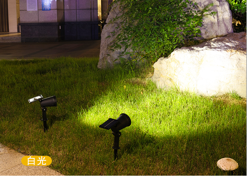 Solar spotlights, courtyard decorative lights, garden floodlights, lawn lights, rockery lights, ambient lights, super bright street lights