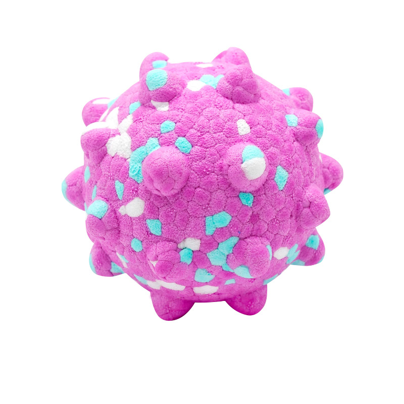 Новая игрушка для животных мяч Etpu Popcorn Toy, кусание собачьих зубов, чистые зубы, игрушечный шарик для собак с высокой бомбами.