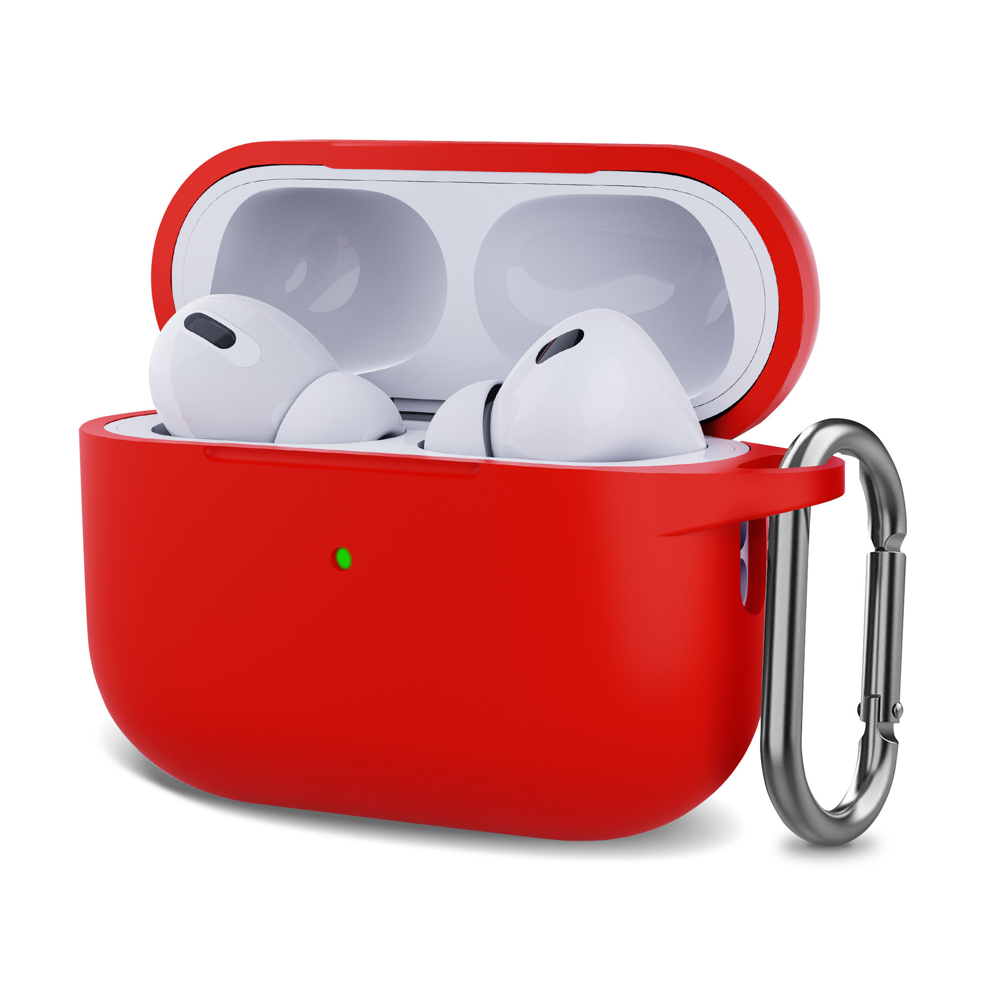 Suitable for AirPods Pro3 Apple 2025 new Bluetooth earphones, silicone solid color one-piece thick protective case