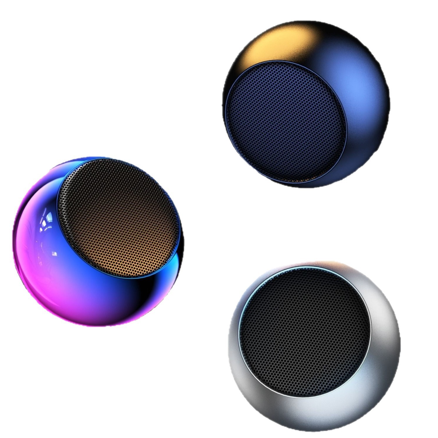 Портативная Bluetooth колонка-сфера Small Steel Speaker