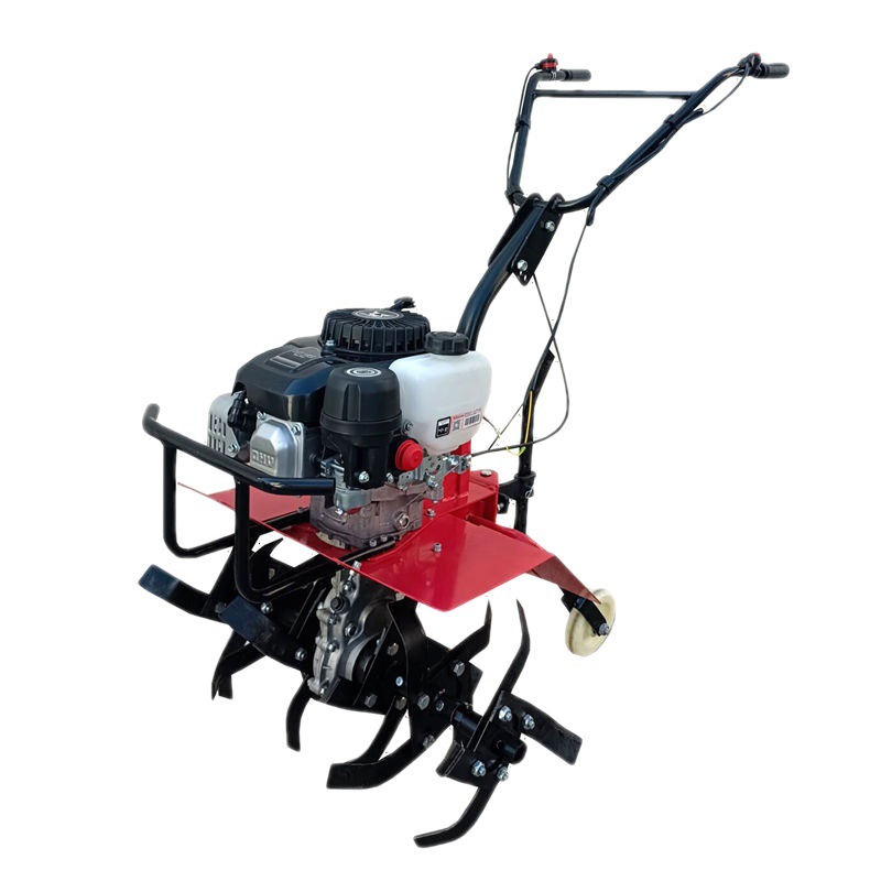 Zongshen 150 micro tiller is a multifunctional high-power rotary tiller, agricultural gasoline loosening machine, and small tillage machine