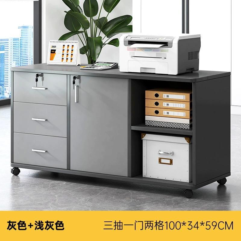 Офисный мобильный тумбочка-комод Yijiada BG003816 с замком