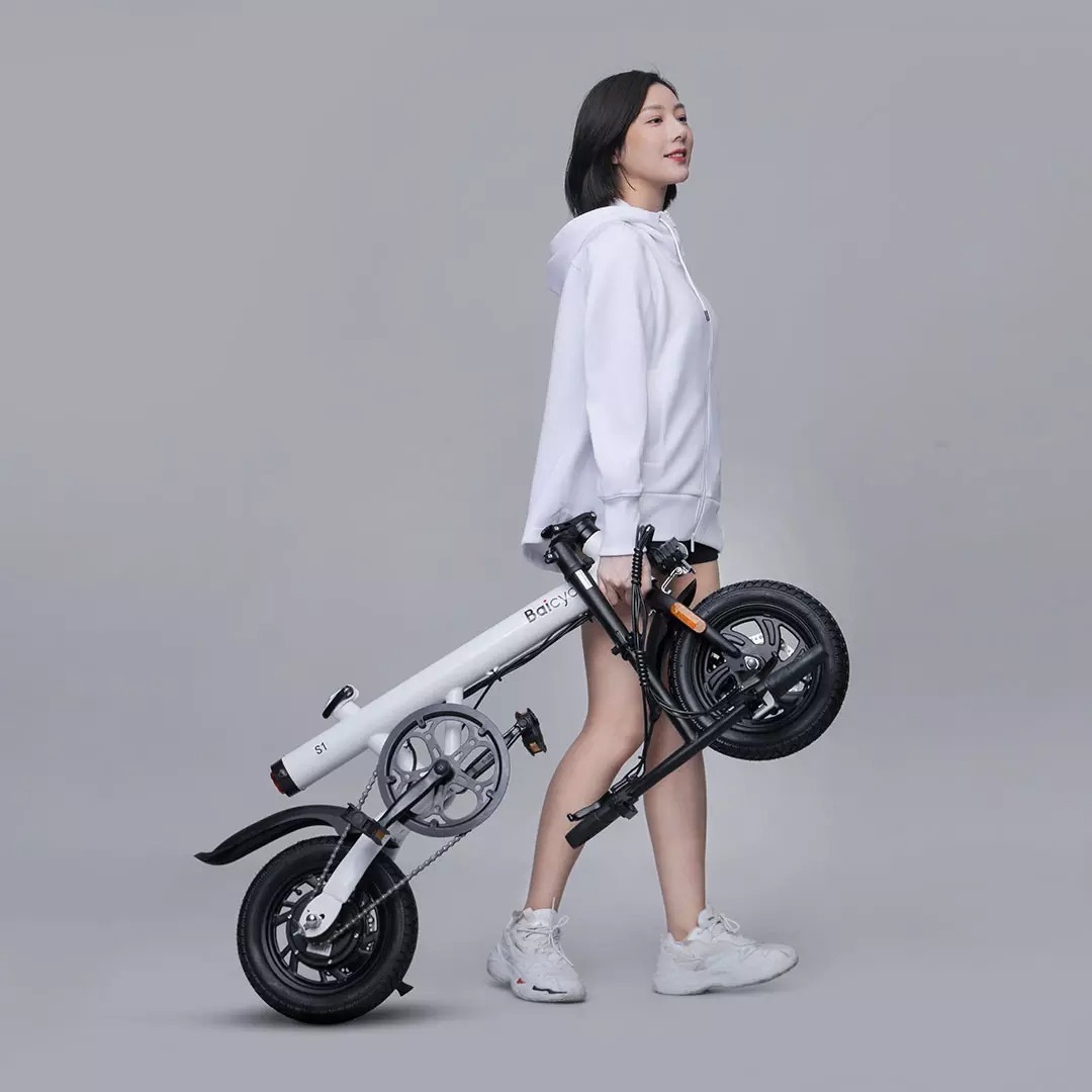 Baicycle Электрический складной велосипед, электромобиль для отдыха для пожилых людей