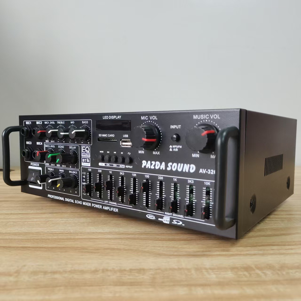 Усилитель мощности AV-326BT PAZDA SOUND с Bluetooth