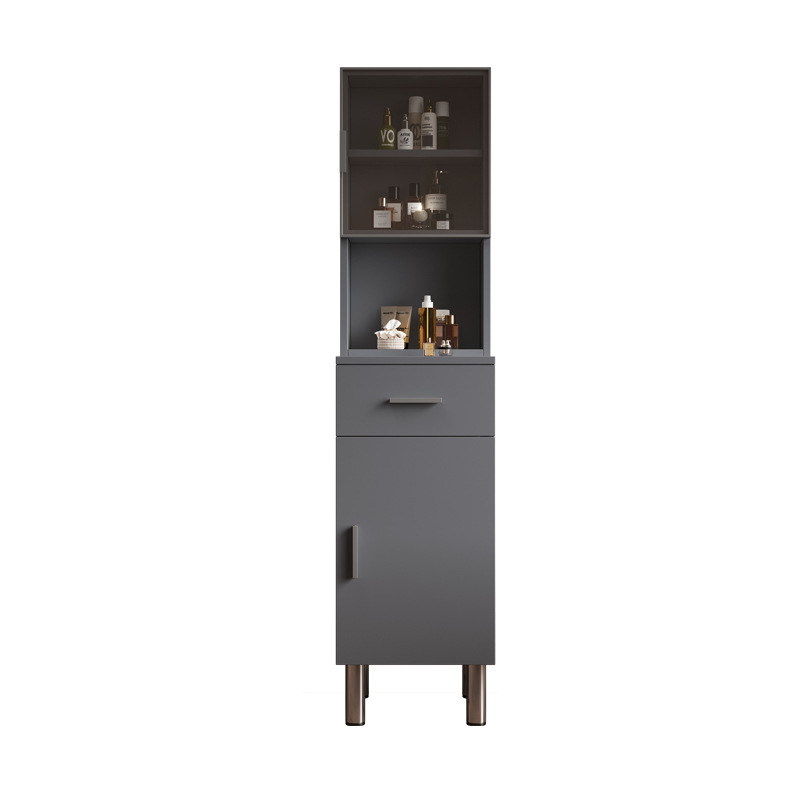 Bathroom side cabinet, toilet, honeycomb aluminum toilet, standing cabinet storage, floor standing side cabinet storage, living room minimalist storage cabinet