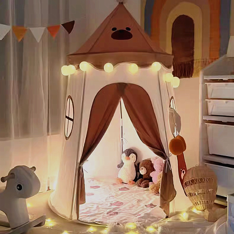 Cross border children's tent indoor home baby game house boys and girls princess castle toy house small house