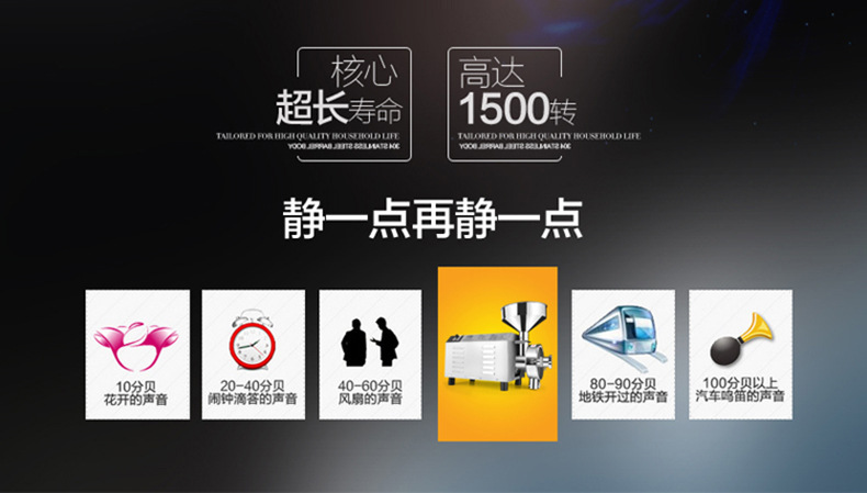 哈瑞斯全自动磨粉机商用不锈钢五谷杂粮中药材粉碎机研磨机打粉机