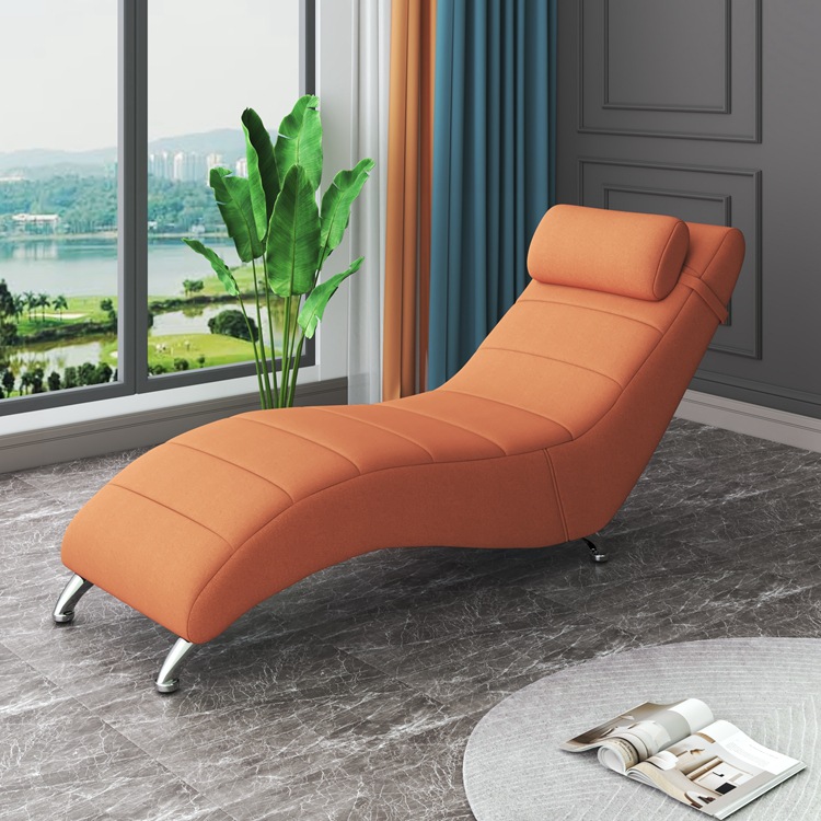 Guifei Chair Single небольшие домохозяйки современные технологии гостиной ткань красота спальня простой ленивый диван диван s -тип