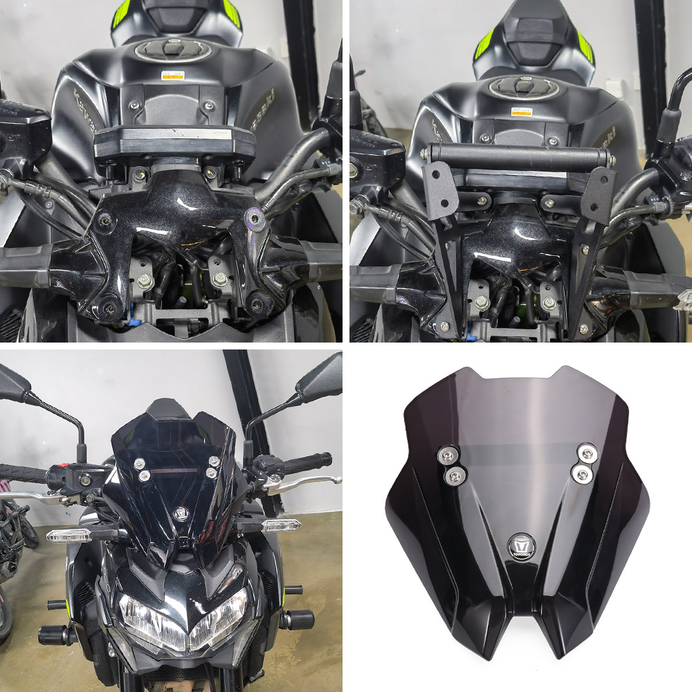 Kawasaki, совместимые ветрозащитные стеклянные защитные очки, аксессуары, Z900