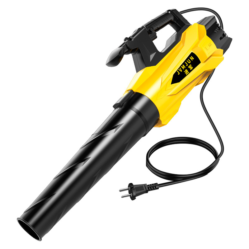 Blowing dust with a blower, high-power industrial 220V storm gun, household hair dryer, powerful leaf and snow blower