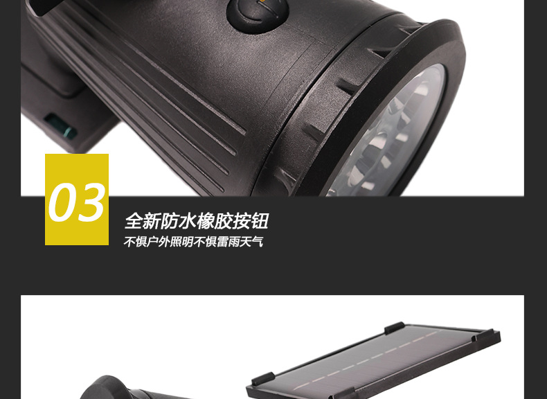 Solar spotlights, courtyard decorative lights, garden floodlights, lawn lights, rockery lights, ambient lights, super bright street lights