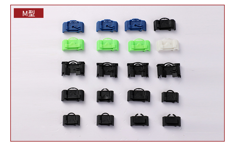 Three section steel ball guide rail plastic accessories damping guide rail thickened silent drawer cabinet assembly slide rail accessories wholesale