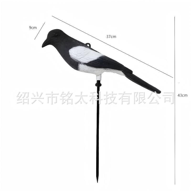 Cross border simulation flamingo combination courtyard garden decoration, small white crane outdoor lawn, wedding scenery, animal bait