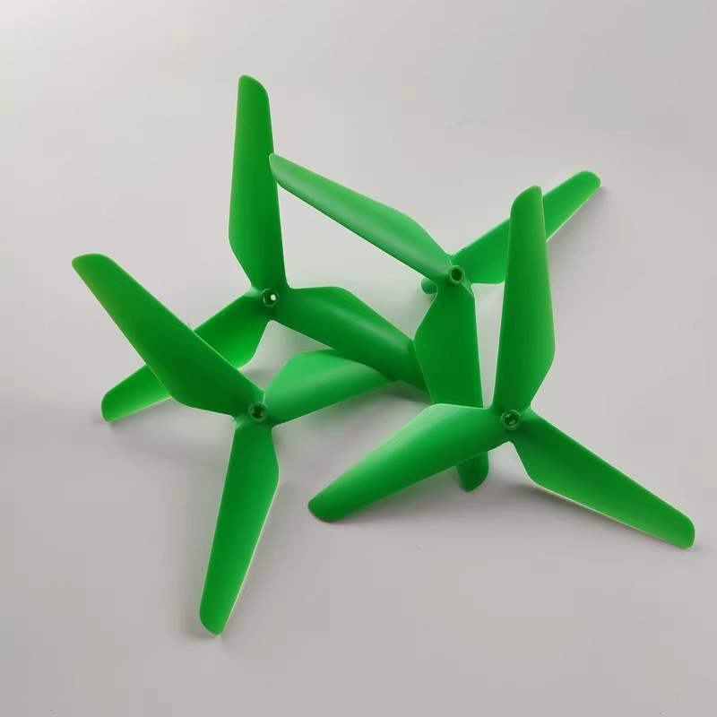 Four axis aircraft, unmanned aerial vehicle, time traveling machine accessories, propeller, three bladed propeller, 3.7V hollow cup, 720 motor, 9-tooth teeth