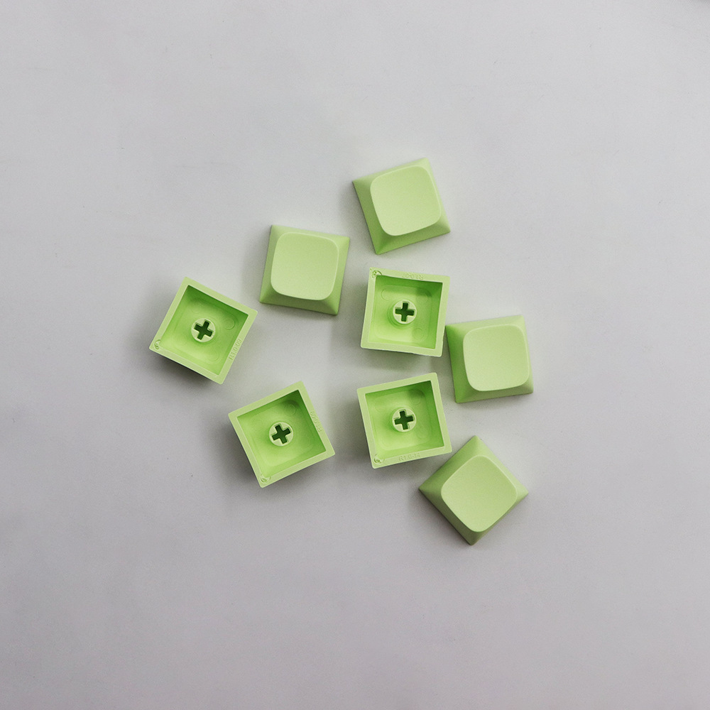 XDA磨砂9.5mm高度PBT材质十字轴热升华1.7mm厚度多色机械键盘键帽