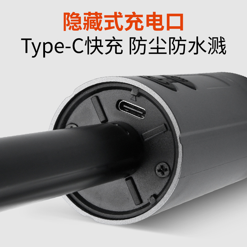 Outdoor multifunctional telescopic camping light with 270 degree adjustment, floor mounted fill light, ambient light, high brightness lighting, strong flashlight