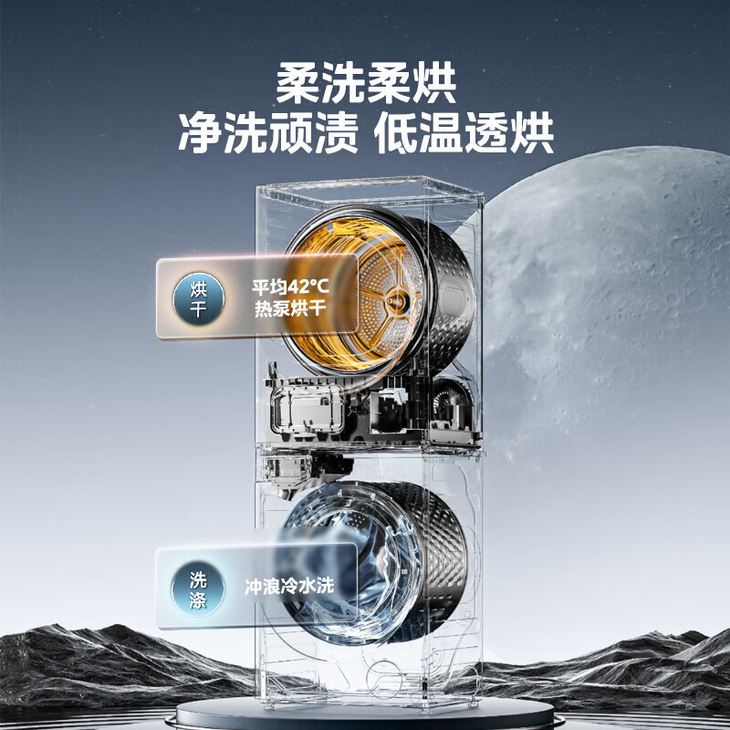 Стирально-сушильная машина Midea MGH20VE5PRO Qingfeng Mingyue 10 кг